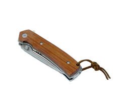 Ahşap Kabze Stumb Thub Paslanmaz Çelik Çakı