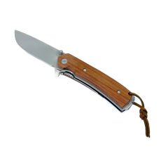 Ahşap Kabze Stumb Thub Paslanmaz Çelik Çakı