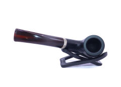 Şahin Sarı Yıldız Bent Billiard 9mm. Filtreli Akrilik Saplı Pipo
