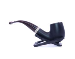 Şahin Sarı Yıldız Bent Billiard 9mm. Filtreli Akrilik Saplı Pipo