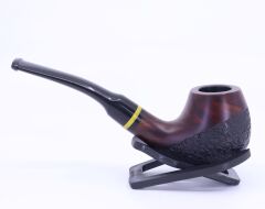 Dapper El Oyması Briar 9mm Filtreli Half Bent Pipo 0872