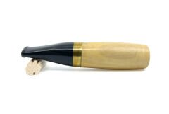 Pipsan Toscanello Backwoods Ağızlık Naturel - Altın Rengi Şerit 2397