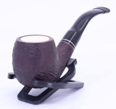 Dapper El Oyması Briar 9mm Filtreli Bent Pipo 0866