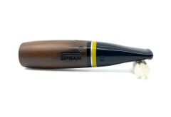 Pipsan Toscanello Backwoods Ağızlık Kahverengi - Sarı/Siyah Şeritli 2477