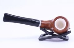 Dapper Briar 9mm Filtreli Half Bent Pipo 0867