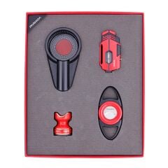 Parmida Kırmızı-Siyah Dörtlü Puro Seti