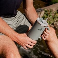 Stanley Quencher Pipetli Termos Bardak 1.18 Lt - Yeşil