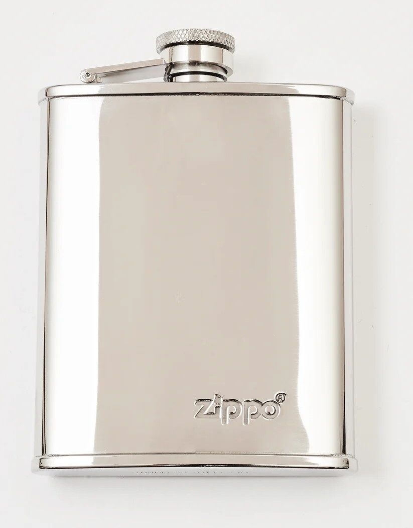 Zippo Çelik Matara 177ml (6 OZ) - Parlak Krom