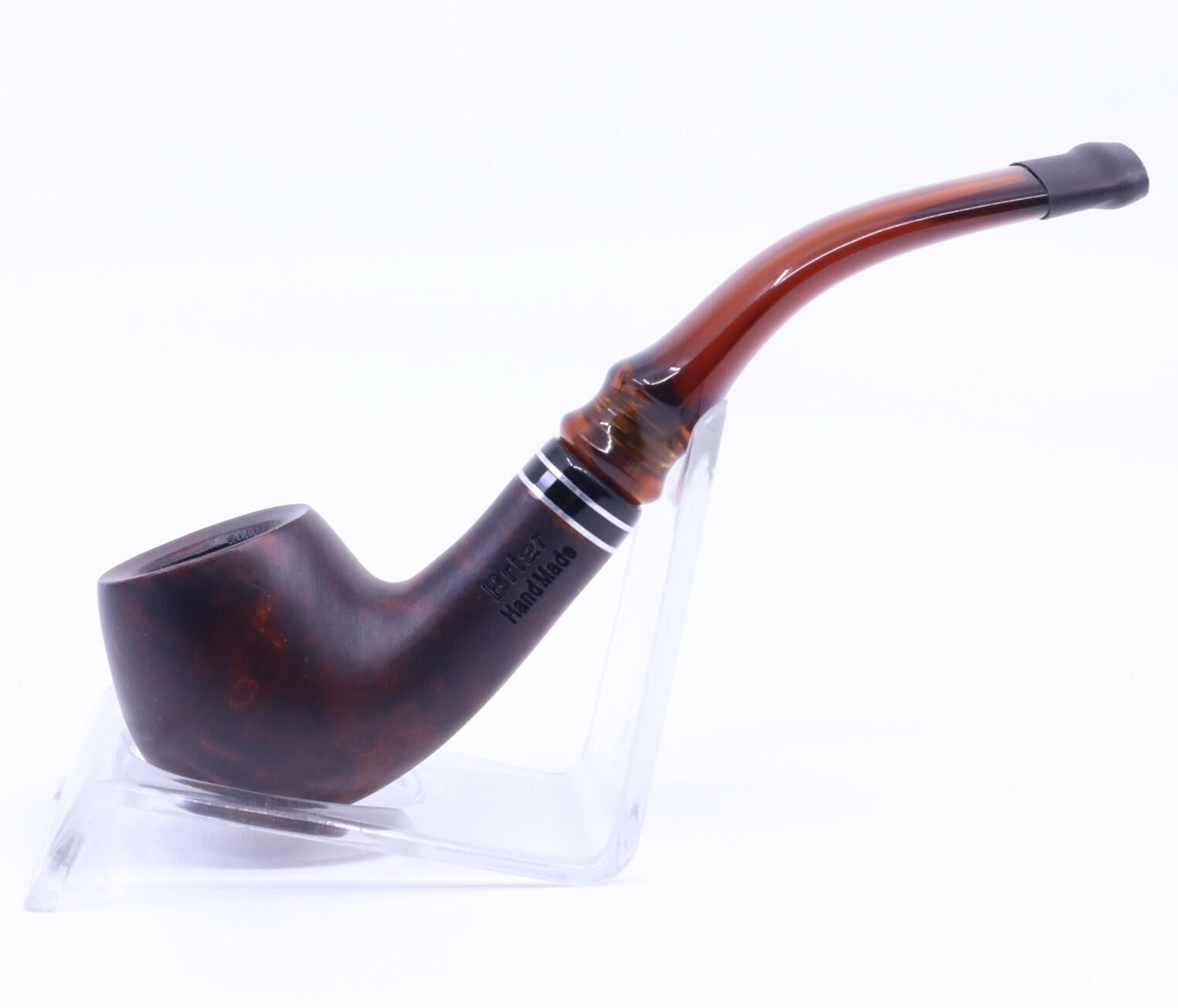 Dapper El Yapımı Briar 9mm Filtreli Kırmadamak Pipo 0875