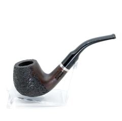 Pipsan İşlemeli Gemici Pipo Metal Filtreli Kahverengi