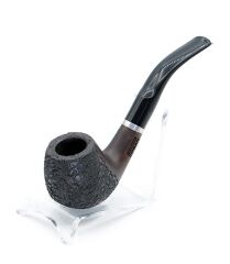 Pipsan İşlemeli Gemici Pipo Metal Filtreli Kahverengi