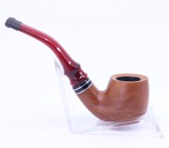 Dapper El Yapımı Briar 9mm Filtreli Kırmadamak Pipo 0874