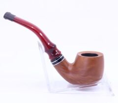 Dapper El Yapımı Briar 9mm Filtreli Kırmadamak Pipo 0874