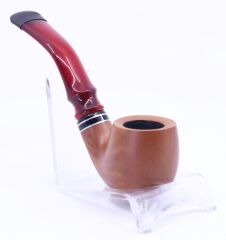 Dapper El Yapımı Briar 9mm Filtreli Kırmadamak Pipo 0874