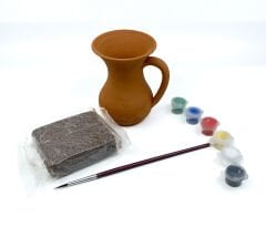 Event Seramik Boyama Hobi Seti - Kupa Vazo Finan Kalemlik