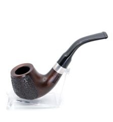 Pipsan İşlemeli Gemici Pipo 9mm Filtreli Kahverengi