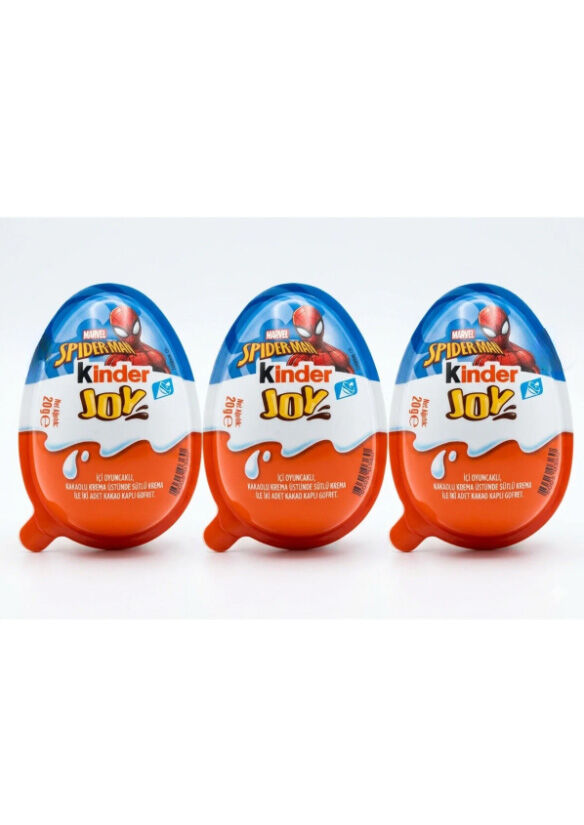 Kinder Joy Spider-Man 20 g x 3 Adet