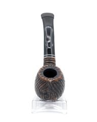 Dapper El Oyması 9mm Filtreli Pipo