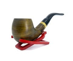 Pipsan Bent Apple 9 mm Filtreli Pipo - Yeşil 2410