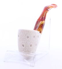 Lületaşı Pipo / Doğal Lületaşı El Yapımı Özel Kutulu 01