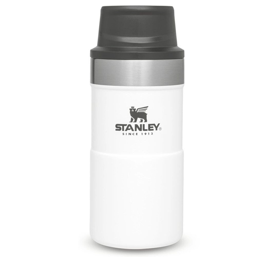 İnce Gövde Classic Trigger-Action Travel Mug 0,25 Litre(8,5 Oz) - Stanley Klasik Tek El Termos Bardak - Polar