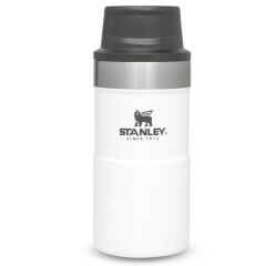İnce Gövde Classic Trigger-Action Travel Mug 0,25 Litre(8,5 Oz) - Stanley Klasik Tek El Termos Bardak - Polar