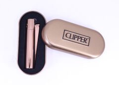 Clipper Özel Kutusunda Metal Çakmak - Parlak Rose Gold (Polish Rose Gold)