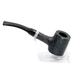 Dapper El Oyması 9mm Filtreli Kırmak Damak Pipo Yeşil