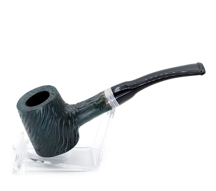 Dapper El Oyması 9mm Filtreli Kırmak Damak Pipo Yeşil