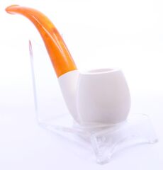 Lületaşı Pipo / Doğal Lületaşı El Yapımı Özel Kutulu 03