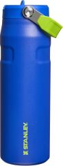 Stanley The IceFlow Flip Straw Pipetli Termos Bardak 0,70 LT - Cobalt Chartreuse