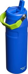 Stanley The IceFlow Flip Straw Pipetli Termos Bardak 0,70 LT - Cobalt Chartreuse