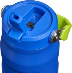Stanley The IceFlow Flip Straw Pipetli Termos Bardak 0,70 LT - Cobalt Chartreuse