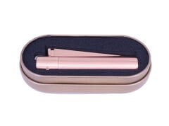 Clipper Özel Kutusunda Metal Çakmak - Mat Rose Gold (Brushed Rose Gold)