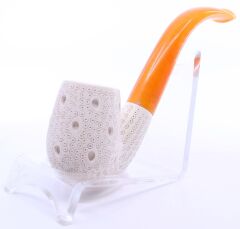 Lületaşı Pipo / Doğal Lületaşı El Yapımı Özel Kutulu 04