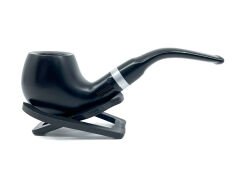 Pipsan Bent Apple 9 mm Filtreli Pipo - Siyah 2417