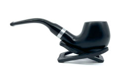 Pipsan Bent Apple 9 mm Filtreli Pipo - Siyah 2417
