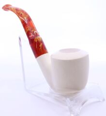 Lületaşı Pipo / Doğal Lületaşı El Yapımı Özel Kutulu 05