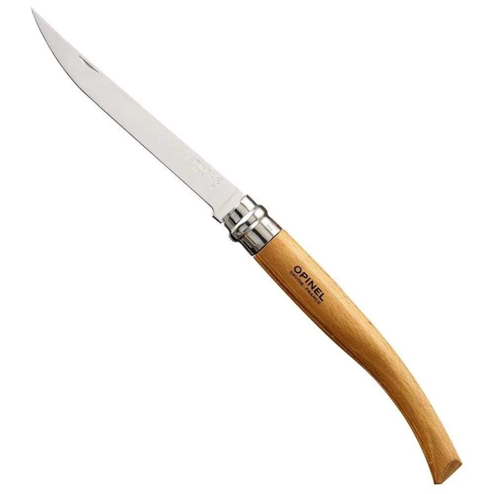 Opinel Inox 12 No Kayın Saplı Fileto Paslanmaz Çelik Çakı
