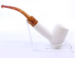 Lületaşı Pipo / Doğal Lületaşı El Yapımı Özel Kutulu 06