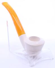 Lületaşı Pipo / Doğal Lületaşı El Yapımı Özel Kutulu 07