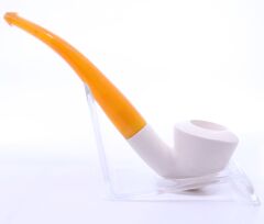 Lületaşı Pipo / Doğal Lületaşı El Yapımı Özel Kutulu 07