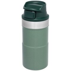 İnce Gövde Classic Trigger-Action Travel Mug 0,25 Litre(8,5 Oz) - Stanley Klasik Tek El Termos Bardak - Hammertone Green