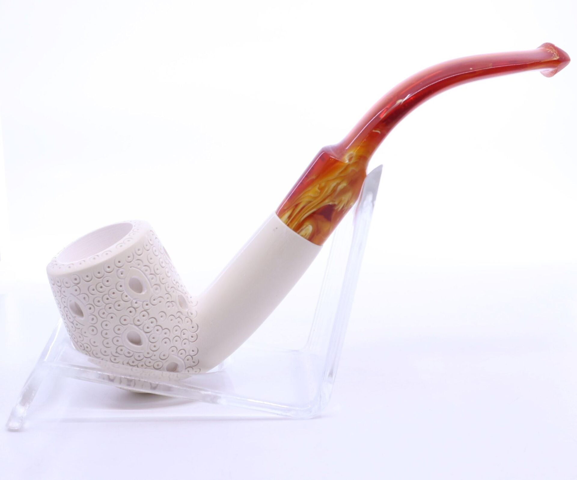 Lületaşı Pipo / Doğal Lületaşı El Yapımı Özel Kutulu 08