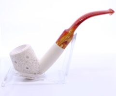 Lületaşı Pipo / Doğal Lületaşı El Yapımı Özel Kutulu 08