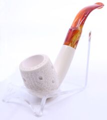 Lületaşı Pipo / Doğal Lületaşı El Yapımı Özel Kutulu 08