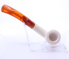 Lületaşı Pipo / Doğal Lületaşı El Yapımı Özel Kutulu 08