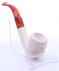 Lületaşı Pipo / Doğal Lületaşı El Yapımı Özel Kutulu 08