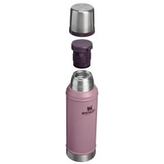 Stanley Klasik Vakumlu Paslanmaz Çelik Termos 0,94 Lt (1.0 QT) - Purple Smoke