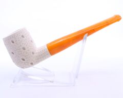 Lületaşı Pipo / Doğal Lületaşı El Yapımı Özel Kutulu 011